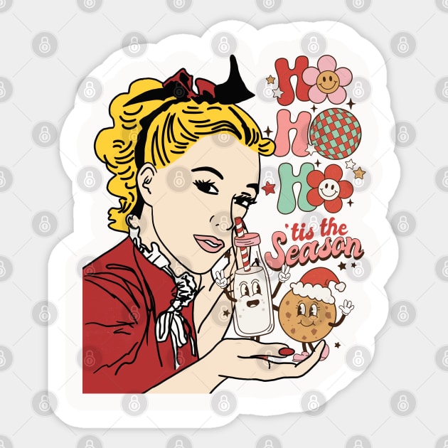 Retro Tis the Season Sticker by Serendipity Hippie